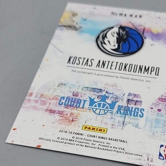 Kostas Antetokounmpo 2018 Heir Apparent Autograph Card /99 #HA-KAN - Picture 5 of 7